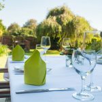 Terrasse im Garten